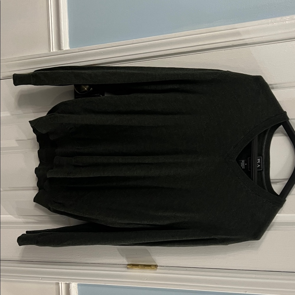 Jos. A. Bank Dark Green Merino Wool Sweater
